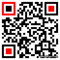 QR code with logo M4V0