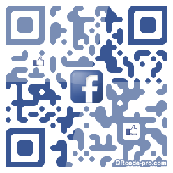 QR code with logo M6b0