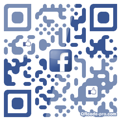 QR code with logo M8v0