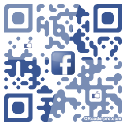 QR code with logo M9C0