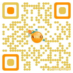 QR code with logo MBs0