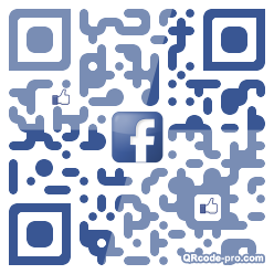 QR code with logo MCW0