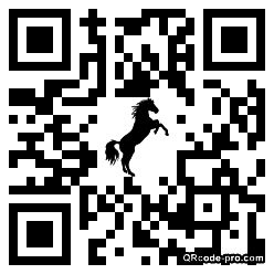 QR code with logo MH20