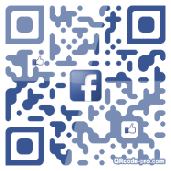 QR code with logo MHi0