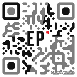 QR code with logo MJT0