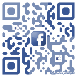 QR code with logo MNs0