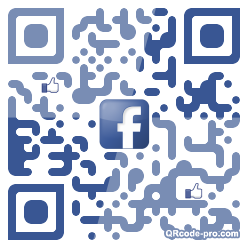 QR code with logo MSk0