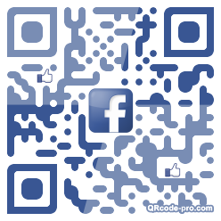 QR code with logo MVJ0