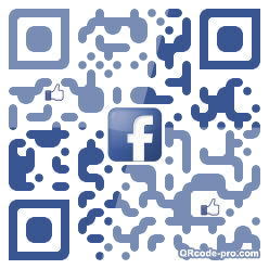 QR code with logo MWg0