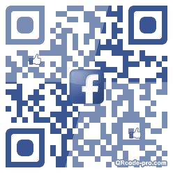 QR code with logo MZb0