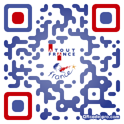 QR code with logo MeQ0