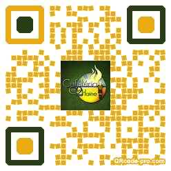 QR code with logo MeX0