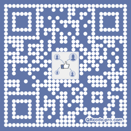 QR code with logo Meu0