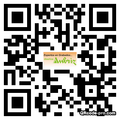 QR code with logo MjV0