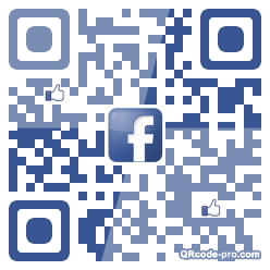 QR code with logo MjY0