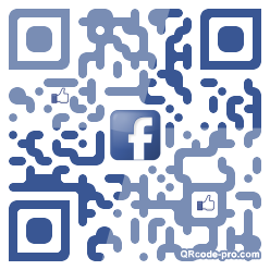 QR code with logo Mkw0