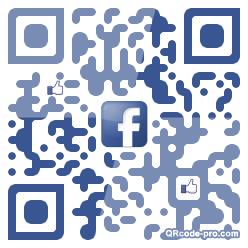 QR code with logo Moz0