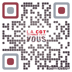 QR code with logo MqE0