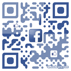 QR code with logo Mvt0