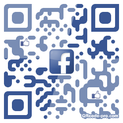 QR code with logo MyF0