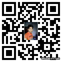 QR code with logo N020