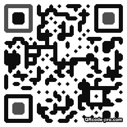 QR code with logo N1K0