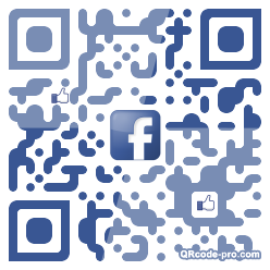 QR code with logo N2e0