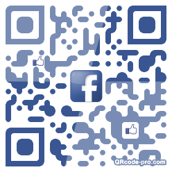 QR code with logo N3l0