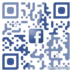 QR code with logo N4l0