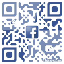 QR code with logo N6M0