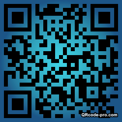 QR code with logo N6p0