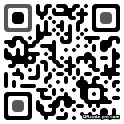 QR code with logo NAk0