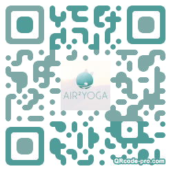 QR code with logo NAm0