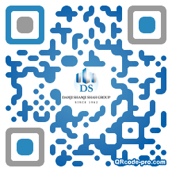 QR code with logo NKG0