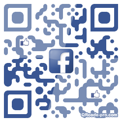 QR code with logo NV20