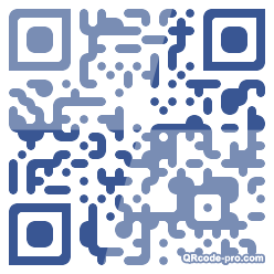 QR code with logo NVF0