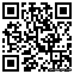 QR code with logo O2W0