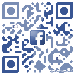 QR code with logo O2s0