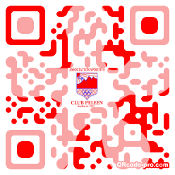 QR code with logo O5m0