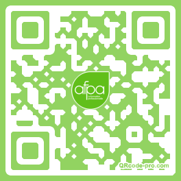 QR code with logo O7r0