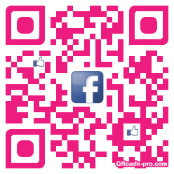 QR code with logo OHa0