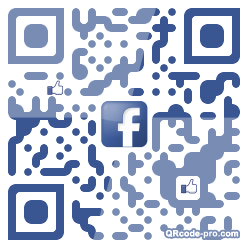 QR code with logo OQ50