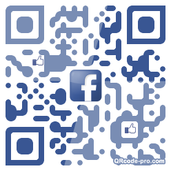 QR code with logo OUP0