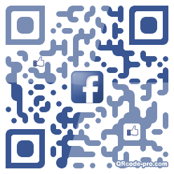 QR code with logo Oac0