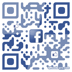 QR code with logo Oas0