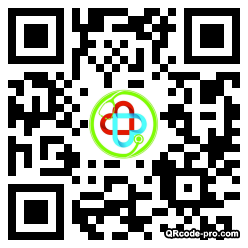 QR code with logo Obk0