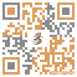 QR code with logo Odd0