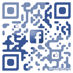 QR code with logo Oet0