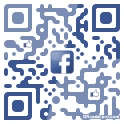 QR code with logo Oib0