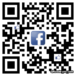 QR code with logo Olf0